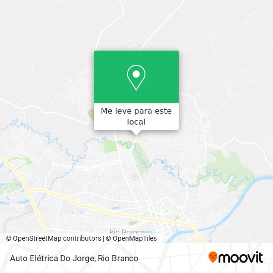 Auto Elétrica Do Jorge mapa