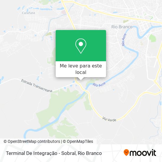 Terminal De Integração - Sobral mapa