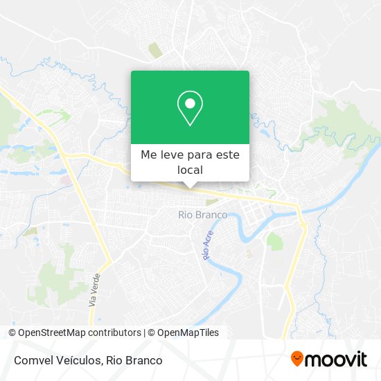Comvel Veículos mapa
