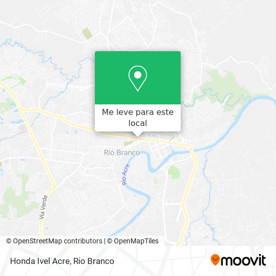 Honda Ivel Acre mapa