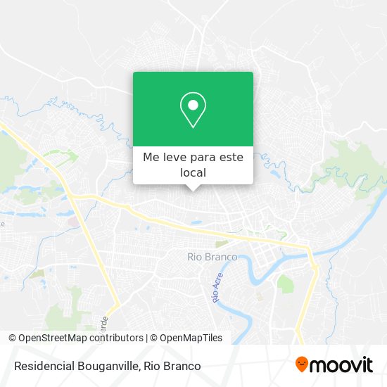 Residencial Bouganville mapa