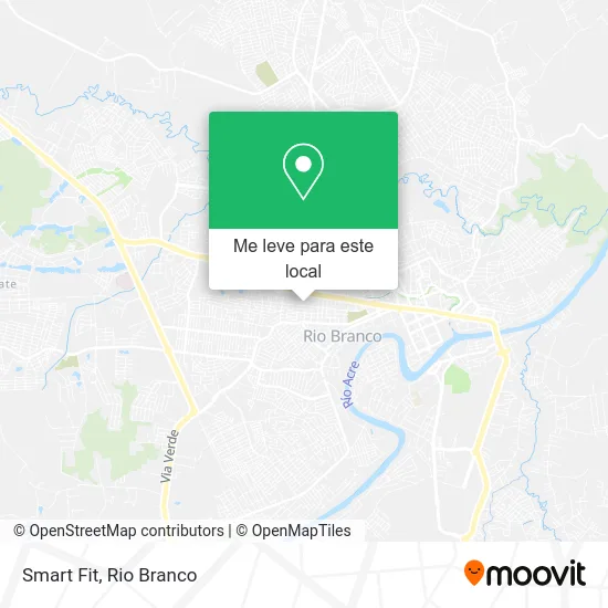Smart Fit mapa