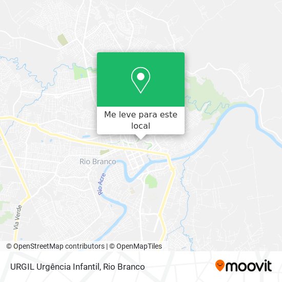 URGIL Urgência Infantil mapa