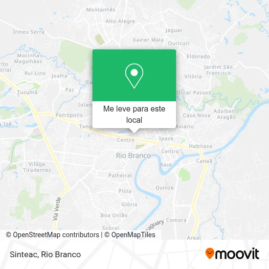 Sinteac mapa