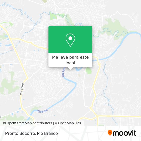 Pronto Socorro mapa