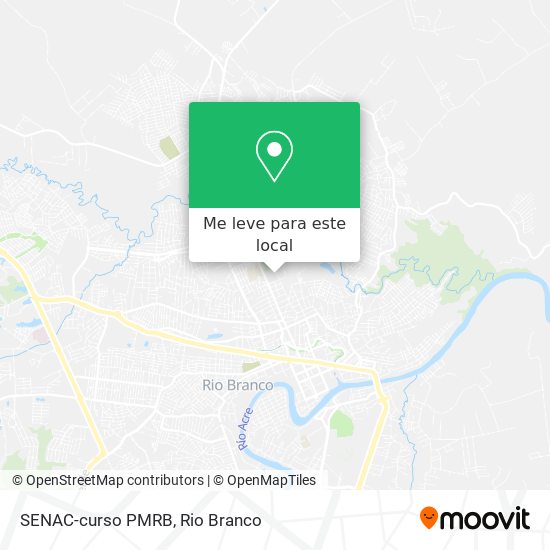 SENAC-curso PMRB mapa