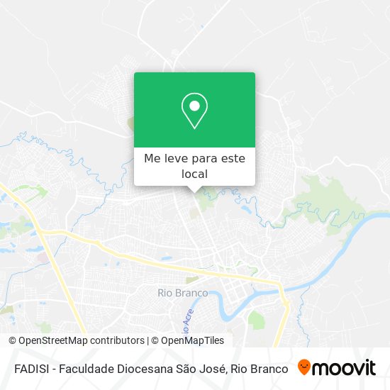 FADISI - Faculdade Diocesana São José mapa