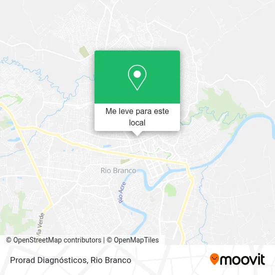 Prorad Diagnósticos mapa
