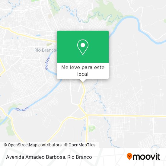 Avenida Amadeo Barbosa mapa