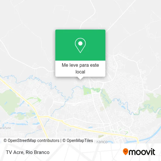 TV Acre mapa