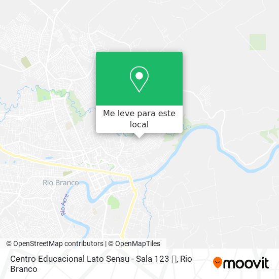 Centro Educacional Lato Sensu - Sala 123  mapa