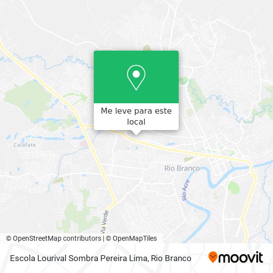 Escola Lourival Sombra Pereira Lima mapa