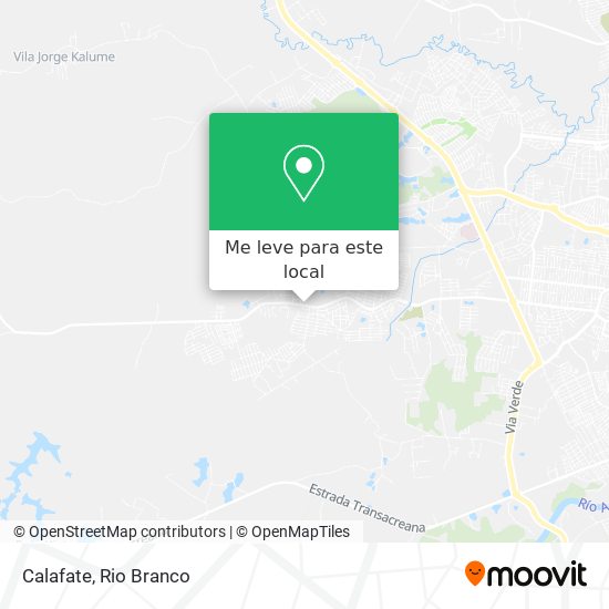 Calafate mapa