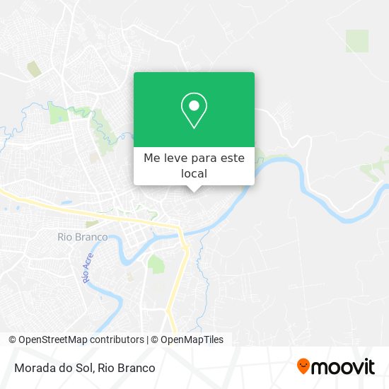 Morada do Sol mapa