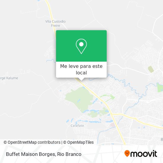 Buffet Maison Borges mapa