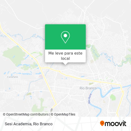 Sesi Academia mapa