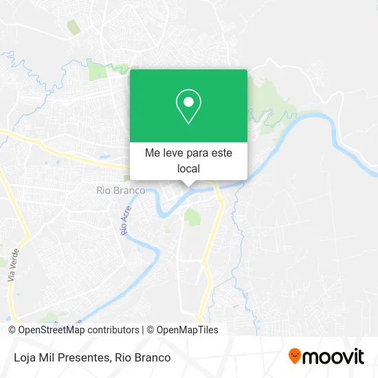 Loja Mil Presentes mapa