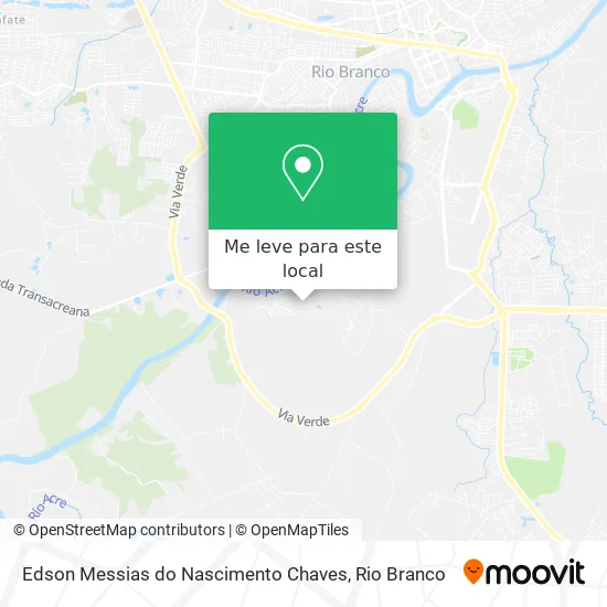 Edson Messias do Nascimento Chaves mapa