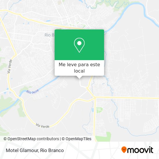 Motel Glamour mapa