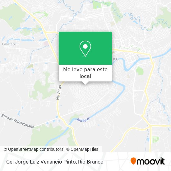 Cei Jorge Luiz Venancio Pinto mapa