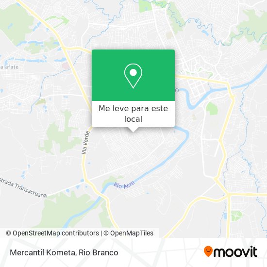 Mercantil Kometa mapa