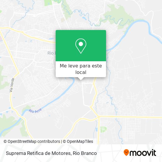 Suprema Retifica de Motores mapa