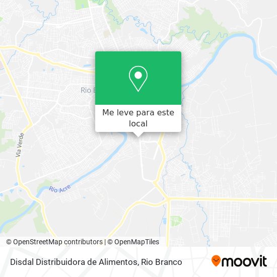 Disdal Distribuidora de Alimentos mapa