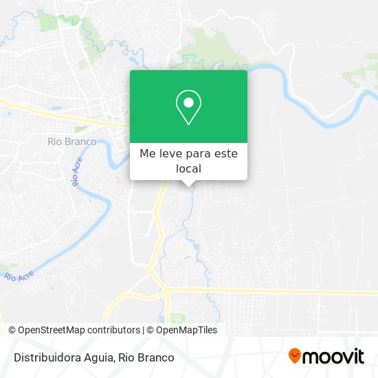 Distribuidora Aguia mapa