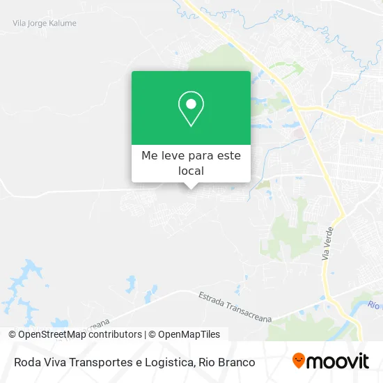 Roda Viva Transportes e Logistica mapa