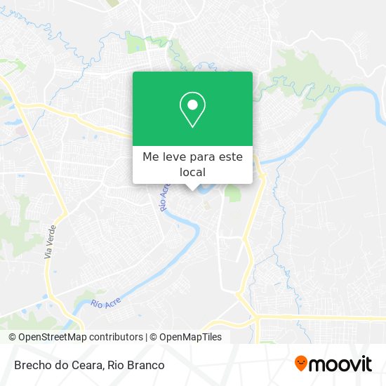 Brecho do Ceara mapa