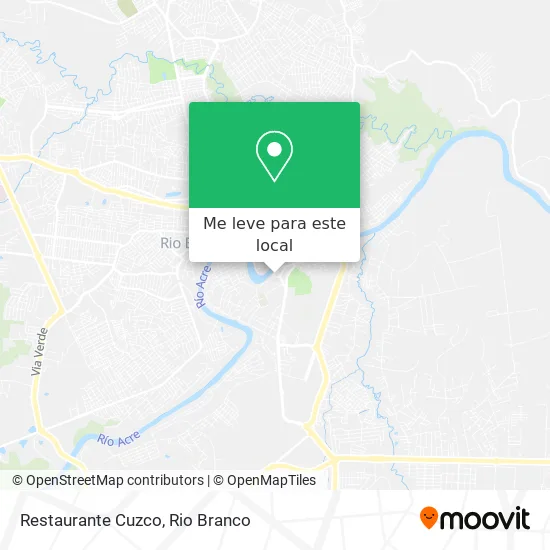 Restaurante Cuzco mapa