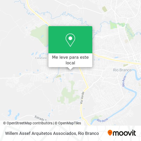 Willem Assef Arquitetos Associados mapa
