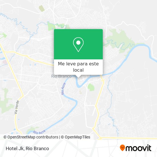 Hotel Jk mapa