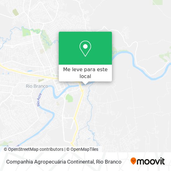 Companhia Agropecuária Continental mapa