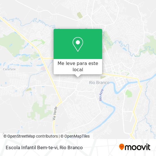 Escola Infantil Bem-te-vi mapa