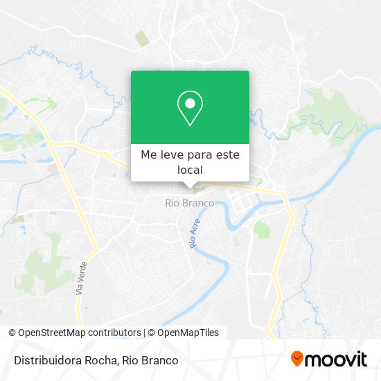 Distribuidora Rocha mapa