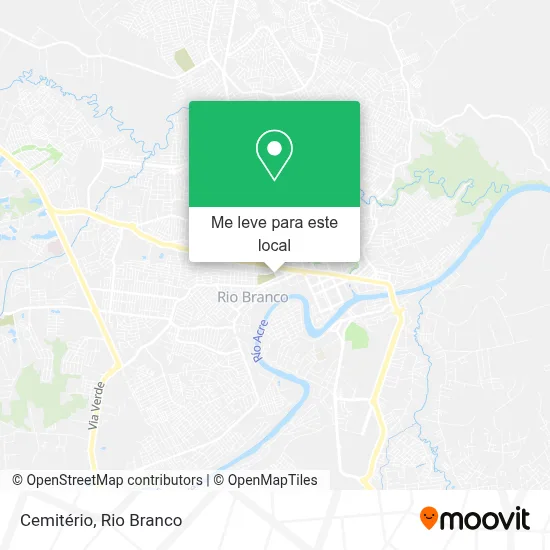 Cemitério mapa