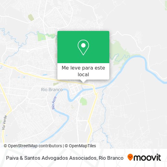 Paiva & Santos Advogados Associados mapa