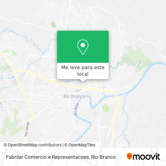 Fabrilar Comercio e Representacoes mapa