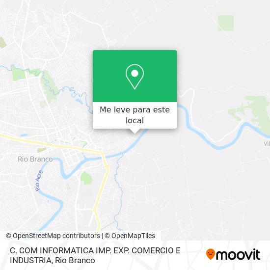 C. COM INFORMATICA IMP. EXP. COMERCIO E INDUSTRIA mapa