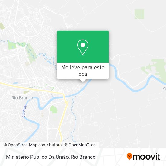 Ministerio Publico Da União mapa