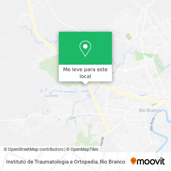 Instituto de Traumatologia e Ortopedia mapa