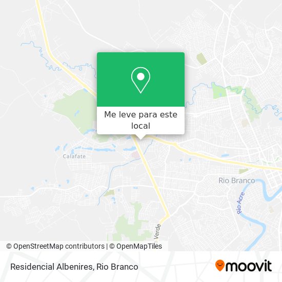 Residencial Albenires mapa