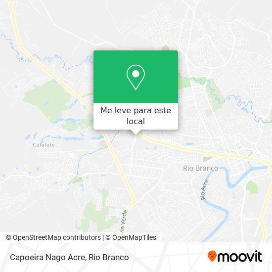 Capoeira Nago Acre mapa