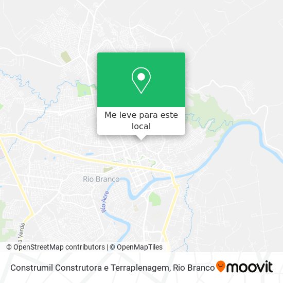 Construmil Construtora e Terraplenagem mapa
