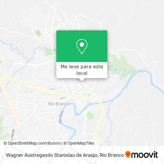 Wagner Austregesilo Stanislau de Araújo mapa
