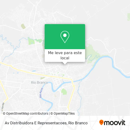 Av Distribuidora E Representacoes mapa