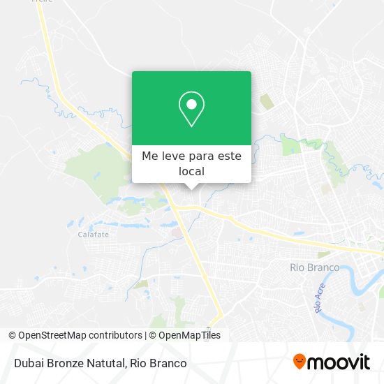 Dubai Bronze Natutal mapa