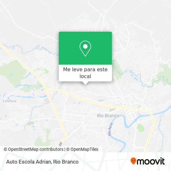 Auto Escola Adrian mapa