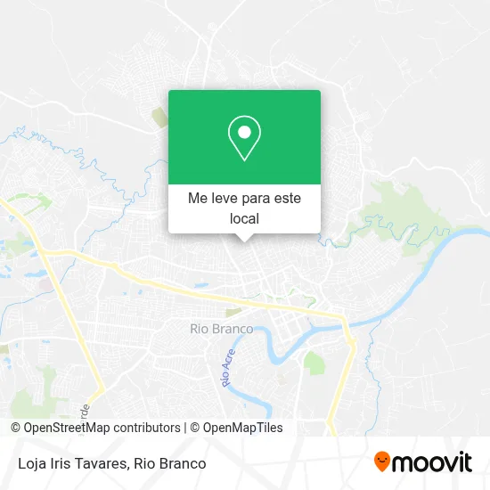 Loja Iris Tavares mapa